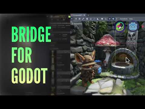 Meshy-Godot Bridge: Import 3D Models & Animations in One Click