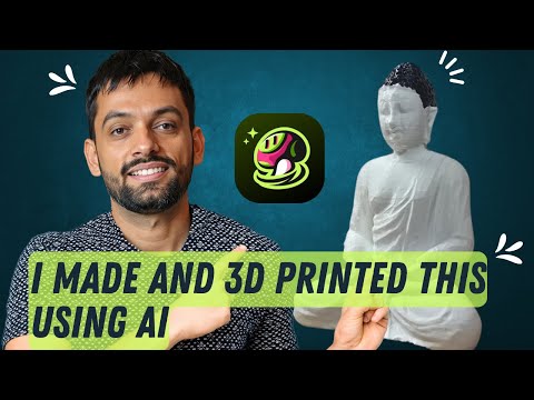 From prompt to 3D print using AI