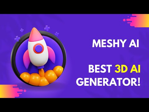 Image to 3D Models in Seconds? Meet Meshy AI!