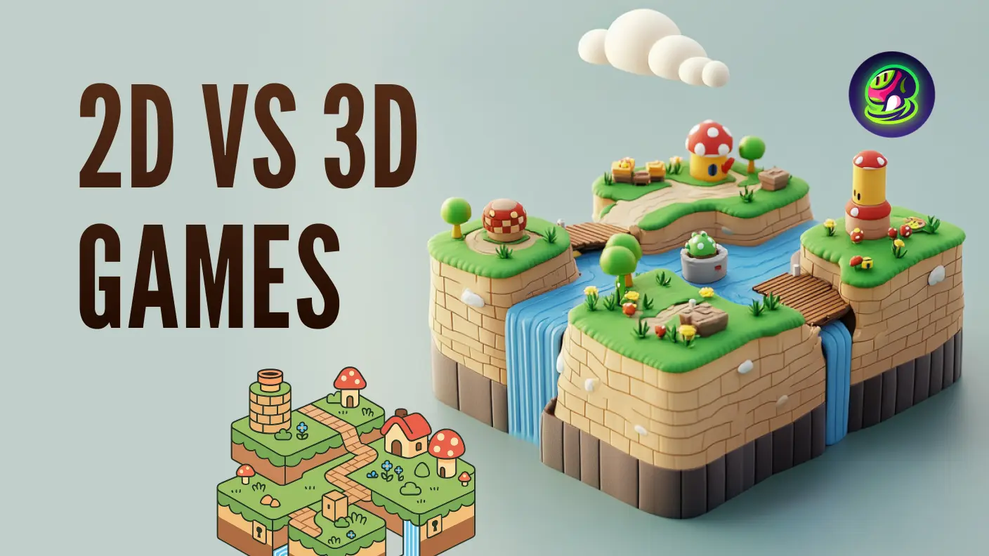 2D vs 3D Games: Key Differences for Developers in 2025