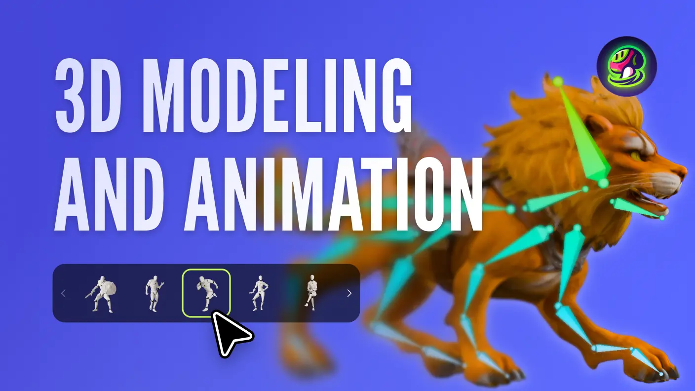 AI-Powered 3D Modeling and Animation: From Images to Cinematic Scenes with Meshy and Blender