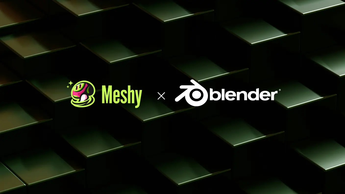 Meshy x Blender: Seamless AI Integration to Boost 3D Creation Efficiency