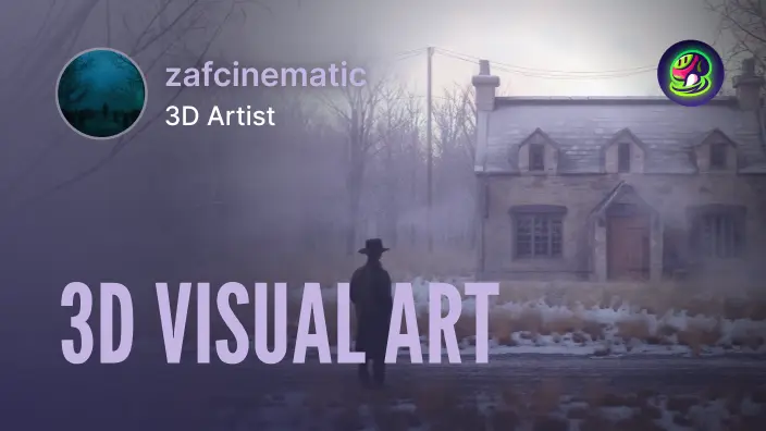 Zaf's Secret to Cinematic 3D: How Meshy Cuts Modeling Time and Boosts Atmosphere