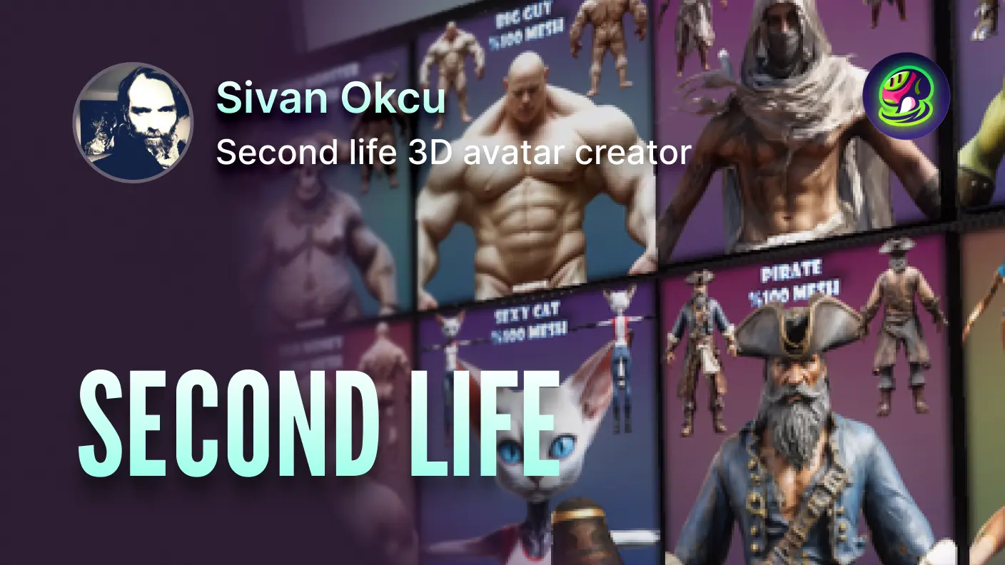From Second Life to Real Creative Freedom: How Meshy Transformed Sivan's Workflow